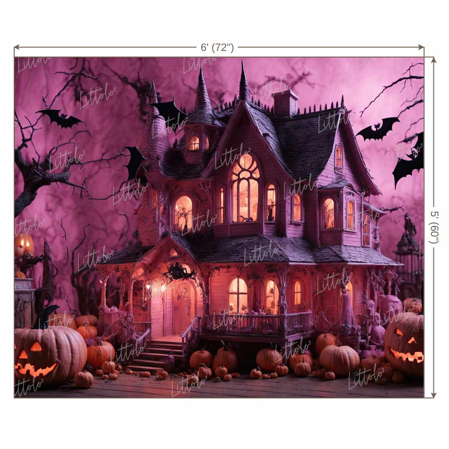 LB1248 Festivals and Seasons Halloween Backdrop