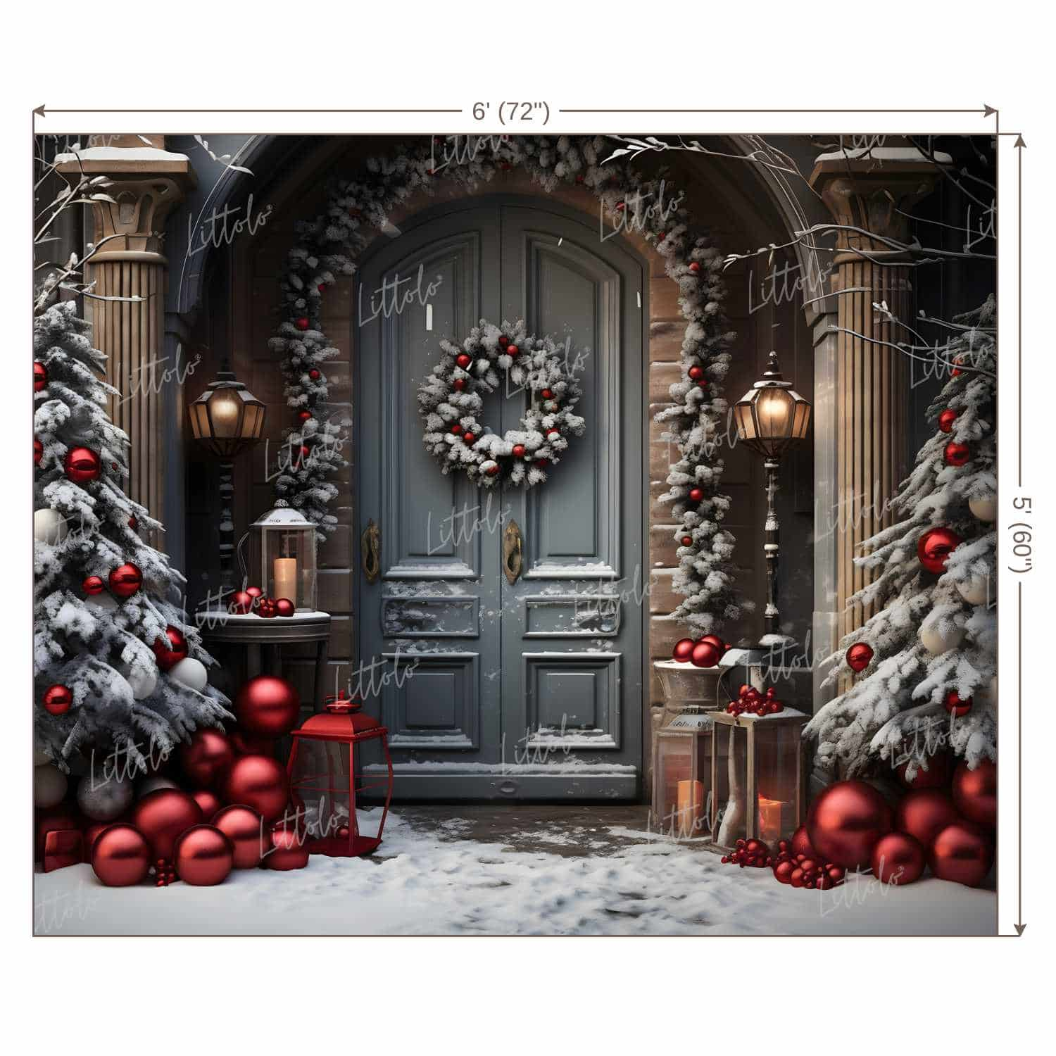 LB1249 Festivals and Seasons Christmas Backdrop