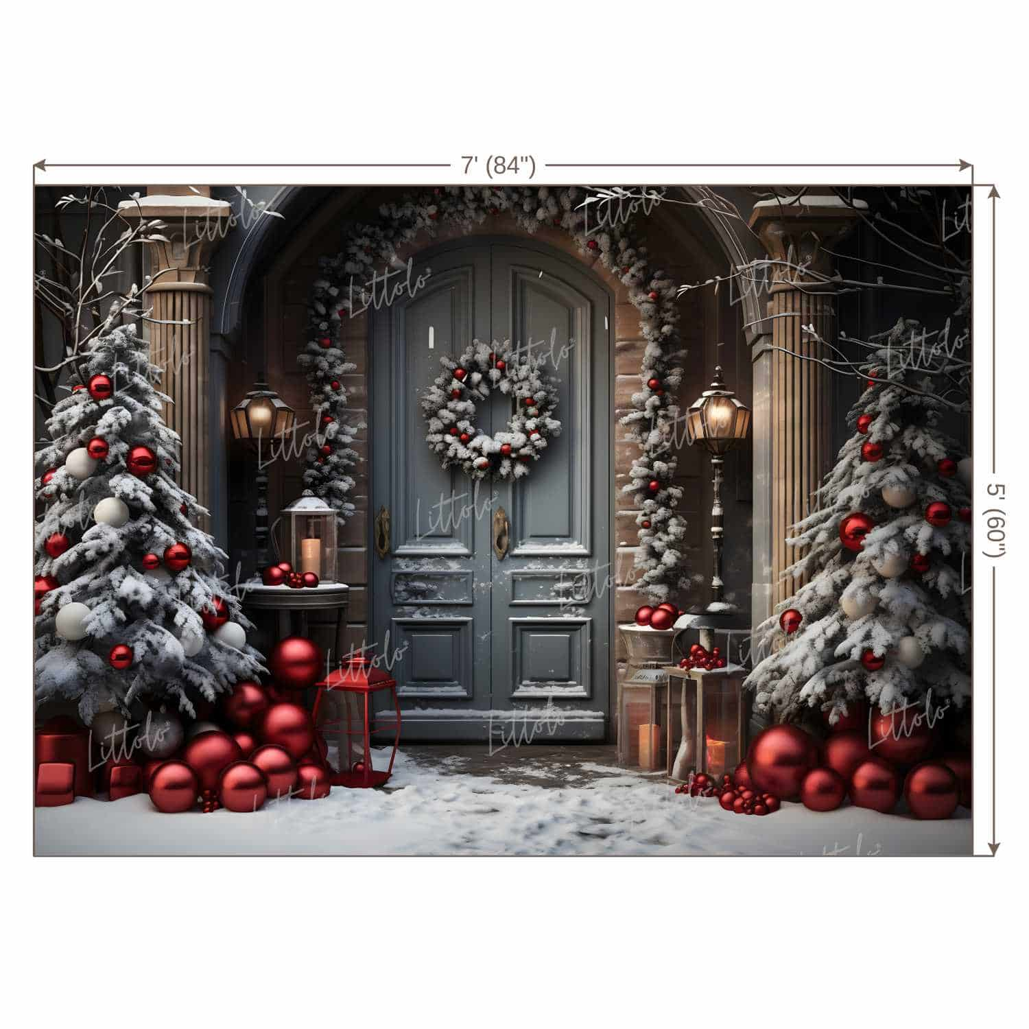 LB1249 Festivals and Seasons Christmas Backdrop