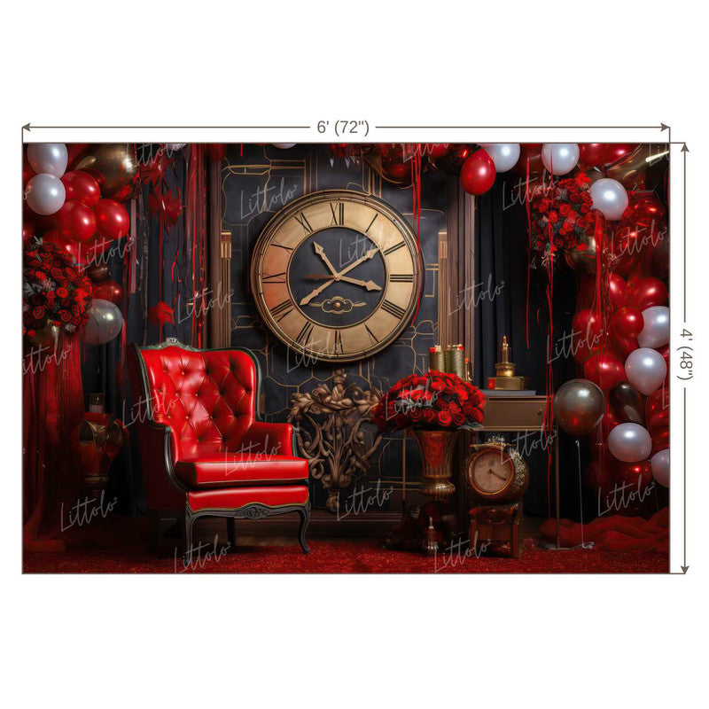 LB1251 Valentine's Day Backdrop