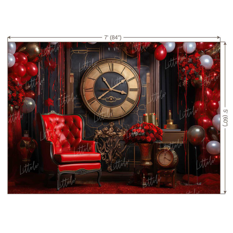 LB1251 Valentine's Day Backdrop