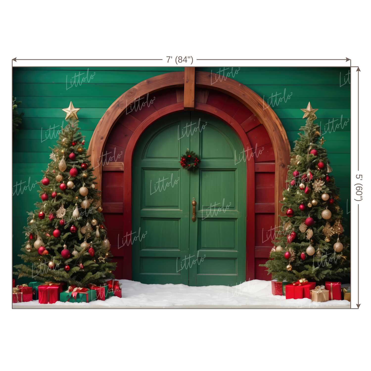 LB1252 Festivals and Seasons Christmas Backdrop