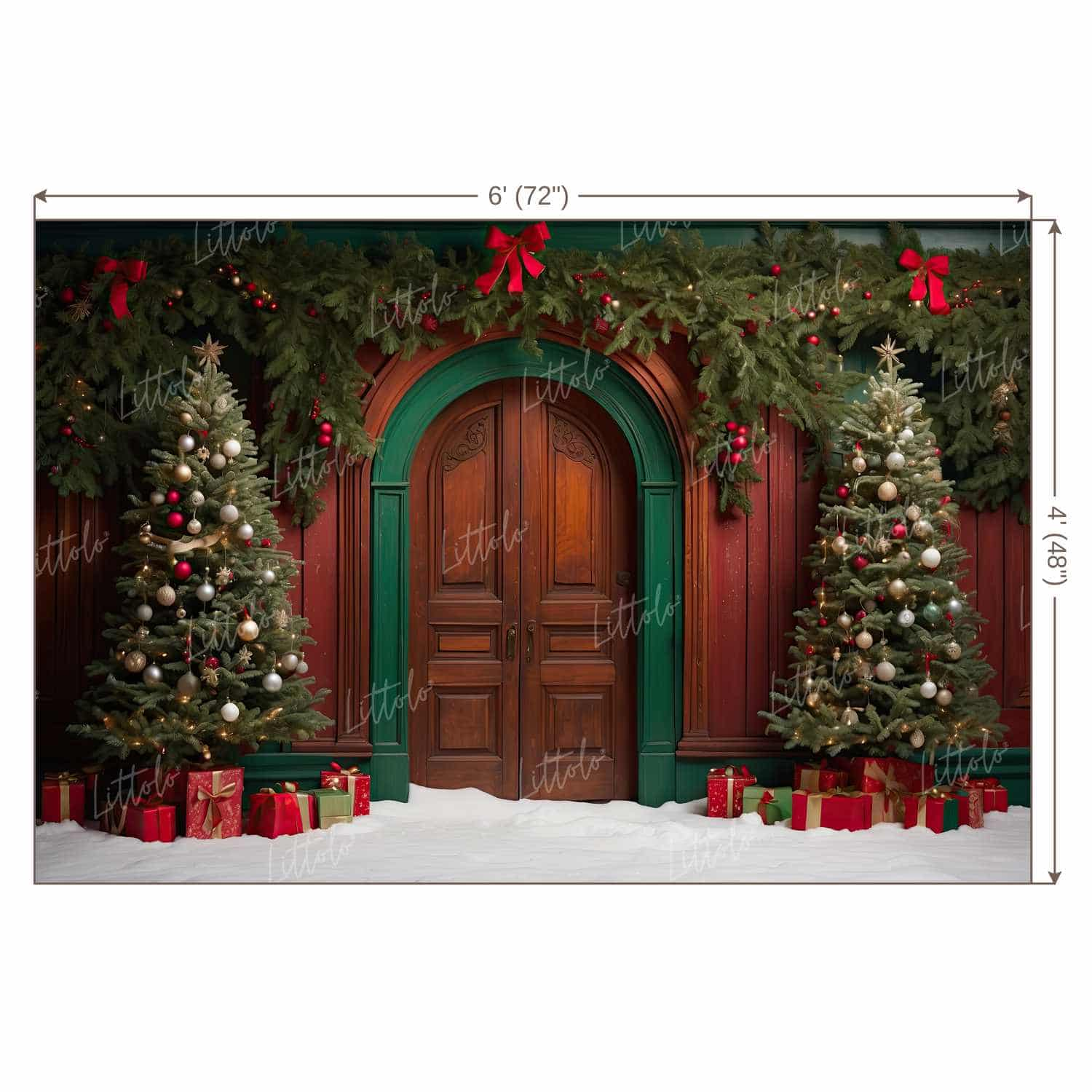 LB1253 Festivals and Seasons Christmas Backdrop