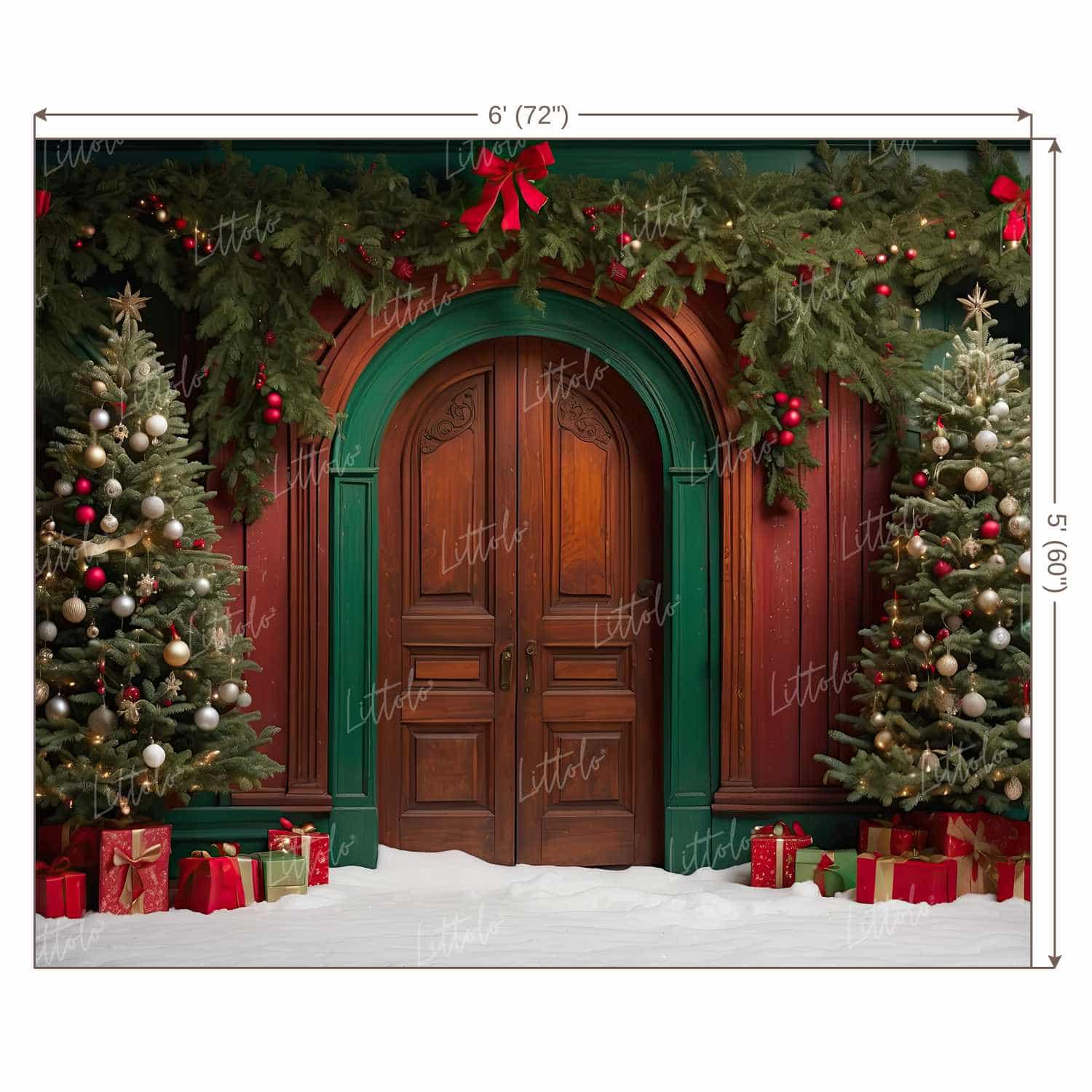 LB1253 Festivals and Seasons Christmas Backdrop