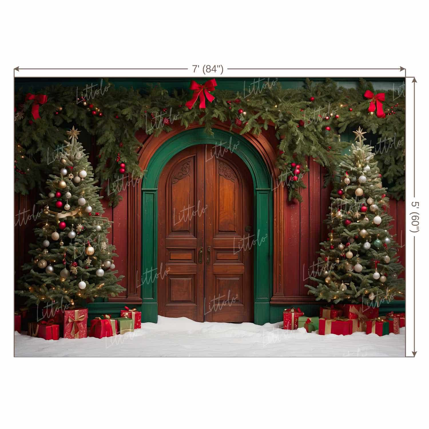 LB1253 Festivals and Seasons Christmas Backdrop