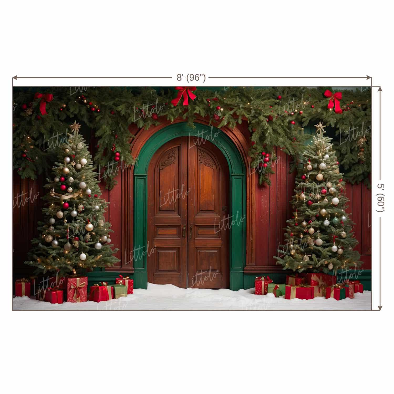 LB1253 Festivals and Seasons Christmas Backdrop