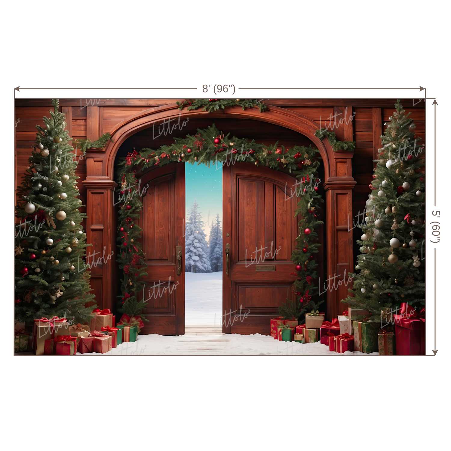 LB1254 Festivals and Seasons Christmas Backdrop