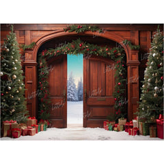 LB1254 Festivals and Seasons Christmas Backdrop