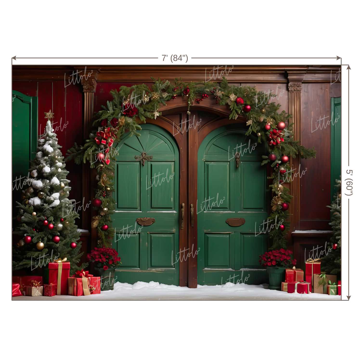 LB1255 Festivals and Seasons Christmas Backdrop