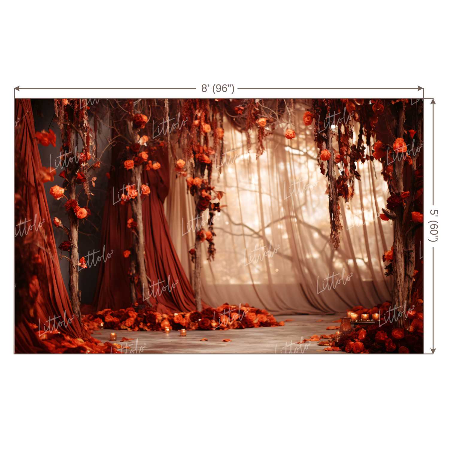 LB1256 Festivals and Seasons Autumn Backdrop