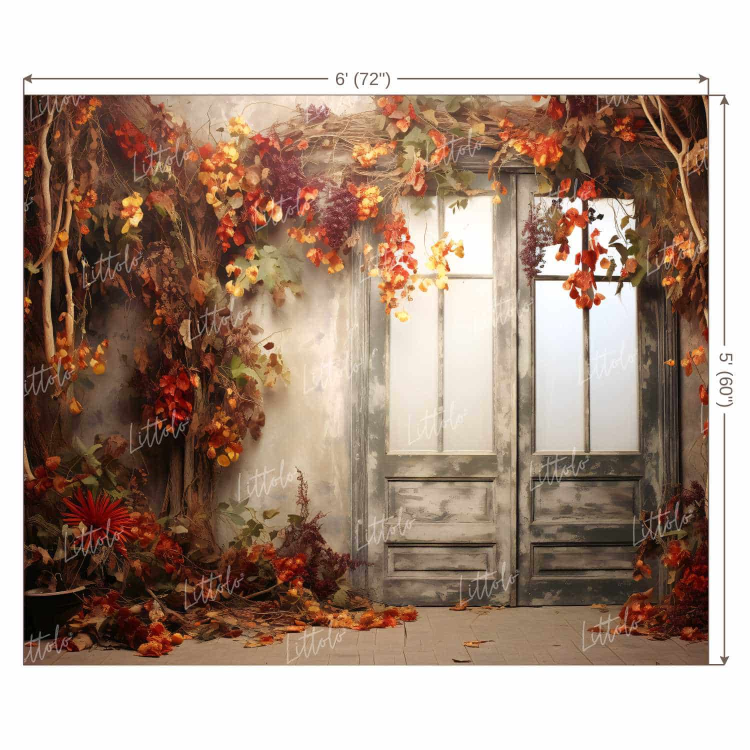 LB1257 Festivals and Seasons Autumn Backdrop