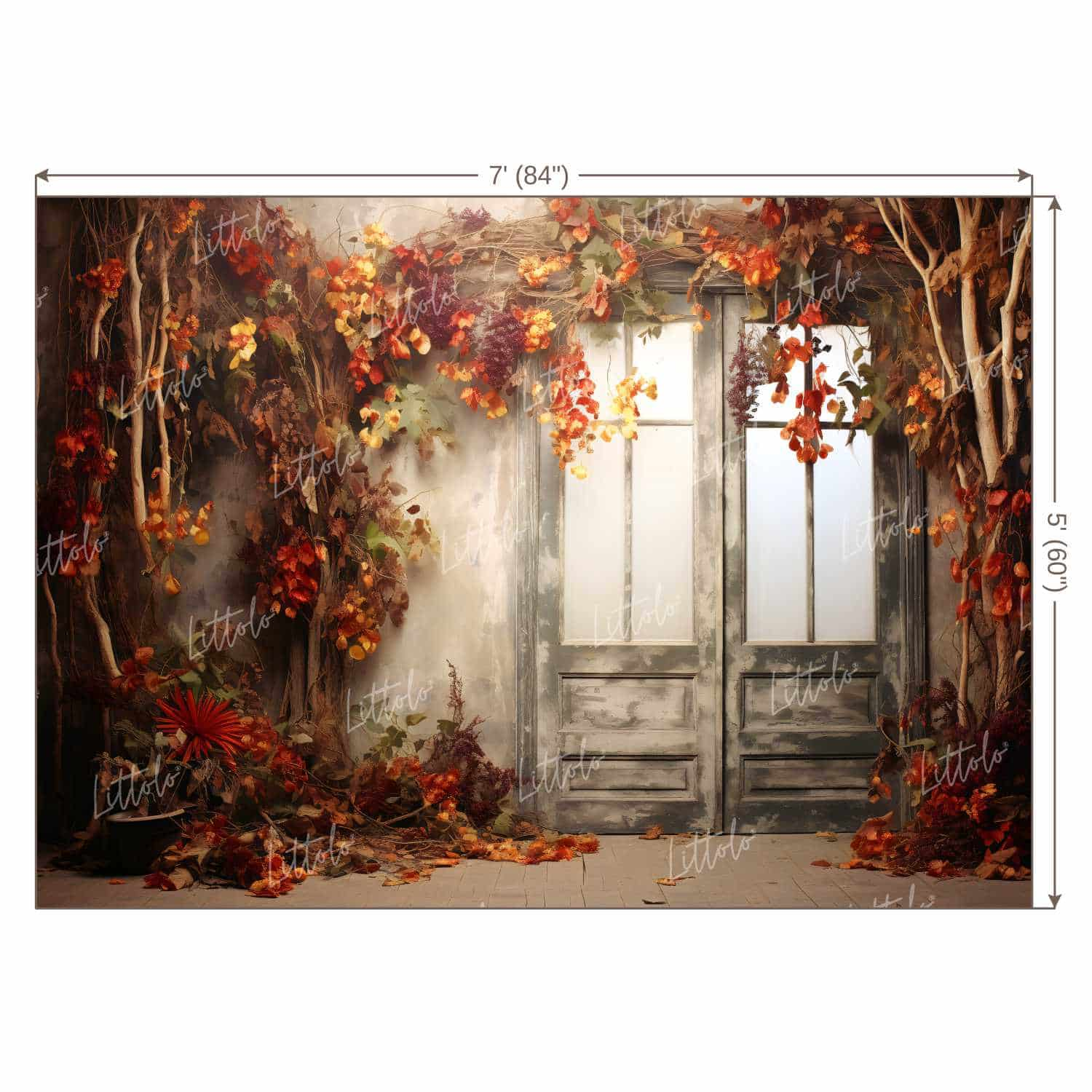 LB1257 Festivals and Seasons Autumn Backdrop