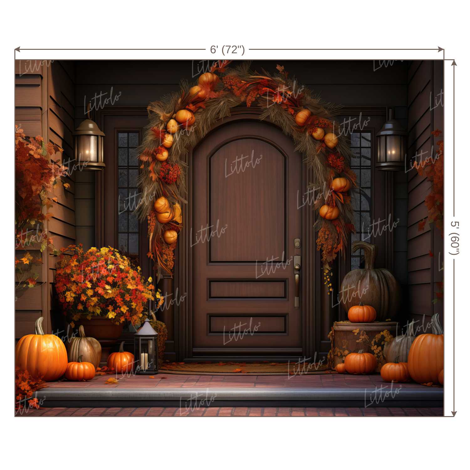 LB1258 Festivals and Seasons Autumn Backdrop