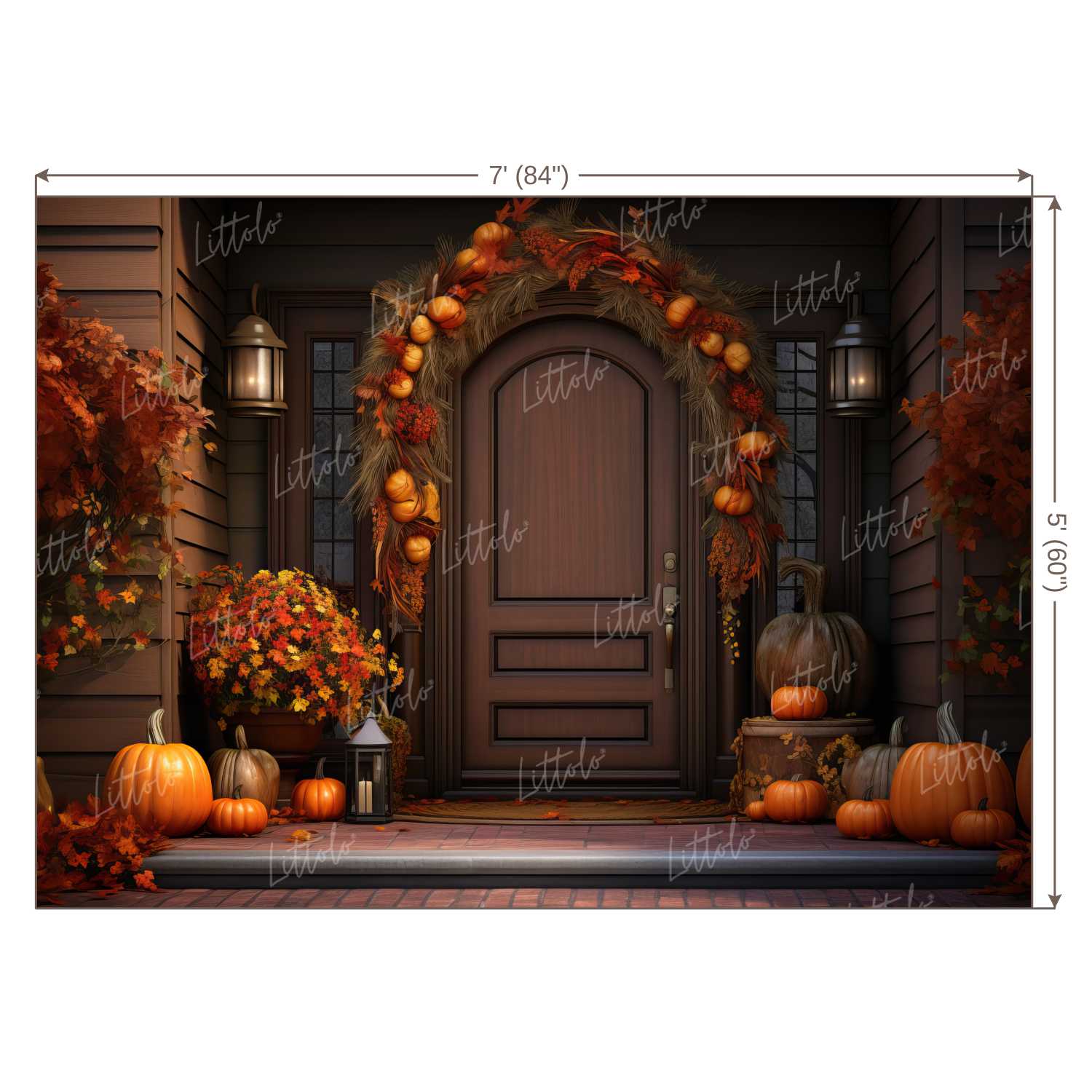 LB1258 Festivals and Seasons Autumn Backdrop