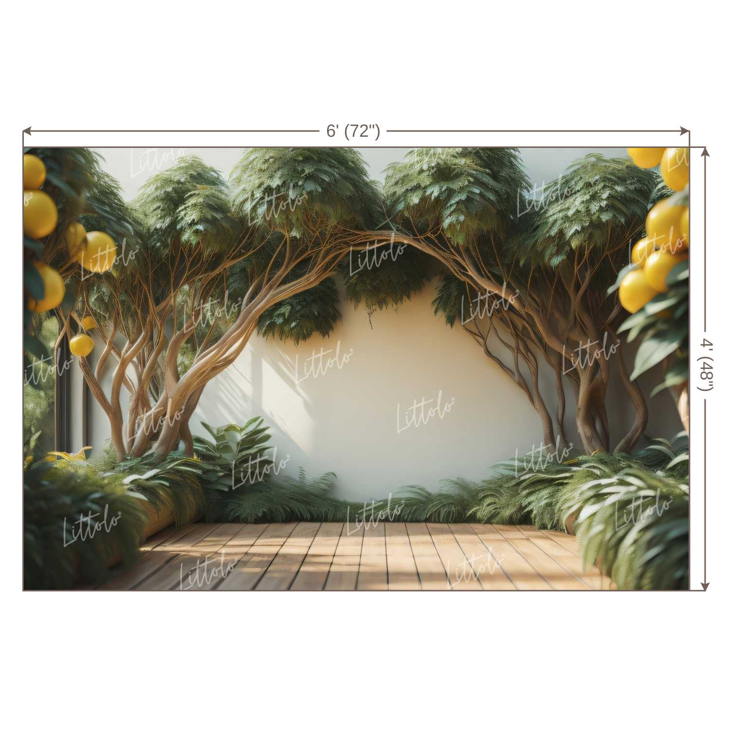 LB1261 Festivals and Seasons Summer Backdrop