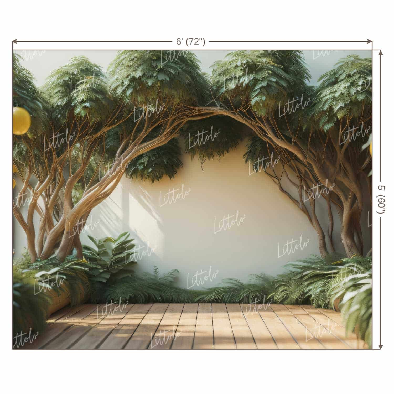 LB1261 Festivals and Seasons Summer Backdrop