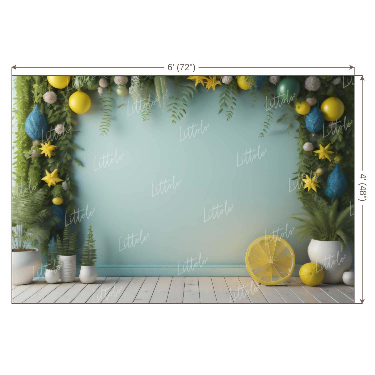 LB1262 Festivals and Seasons Summer Backdrop