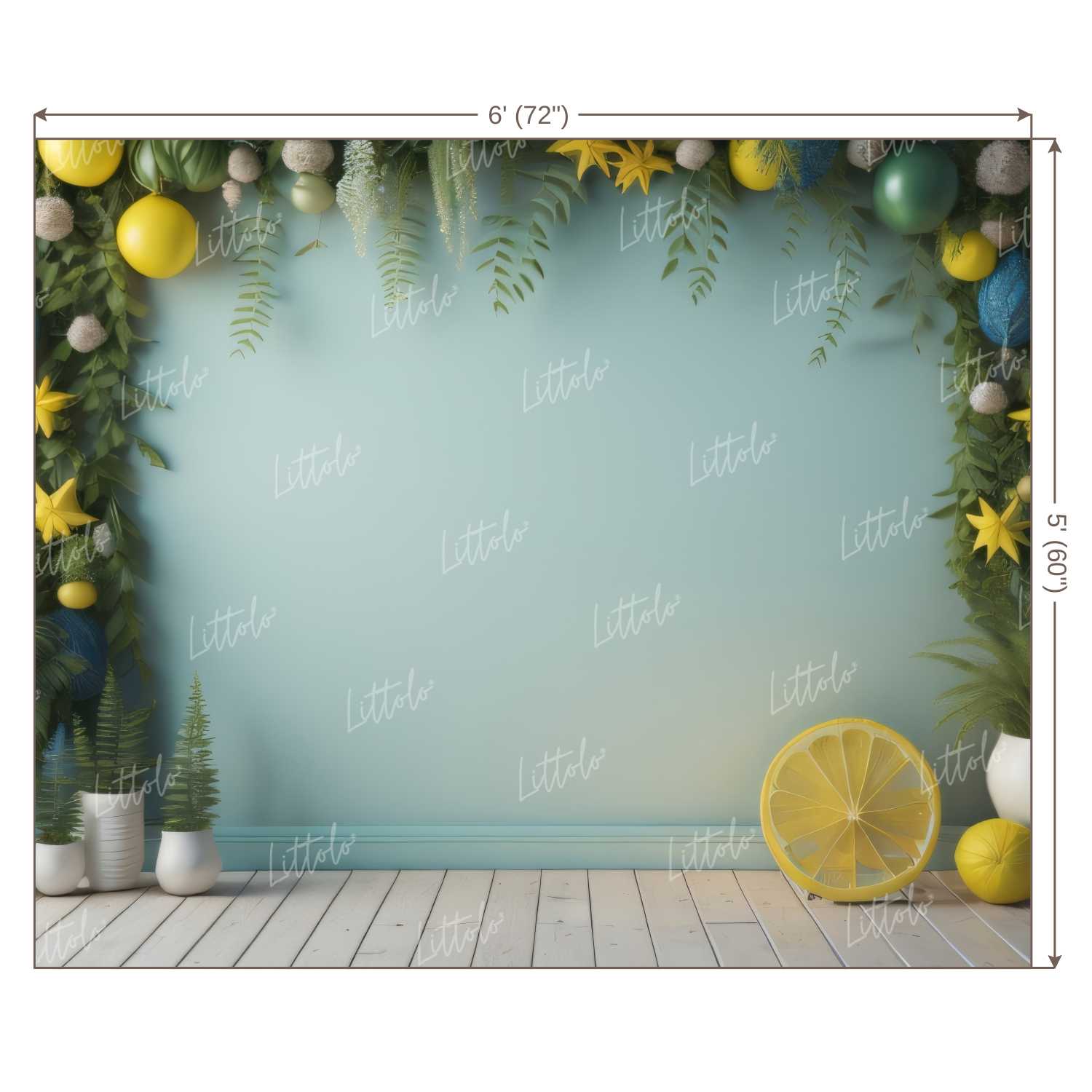 LB1262 Festivals and Seasons Summer Backdrop