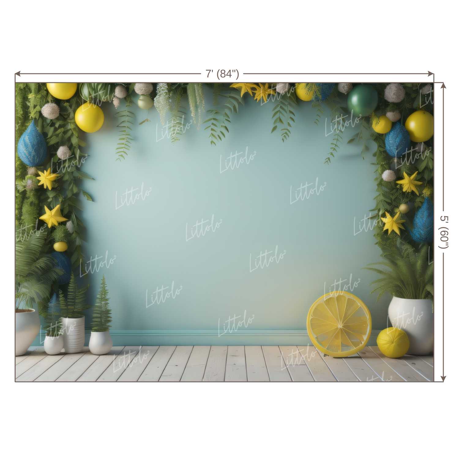 LB1262 Festivals and Seasons Summer Backdrop