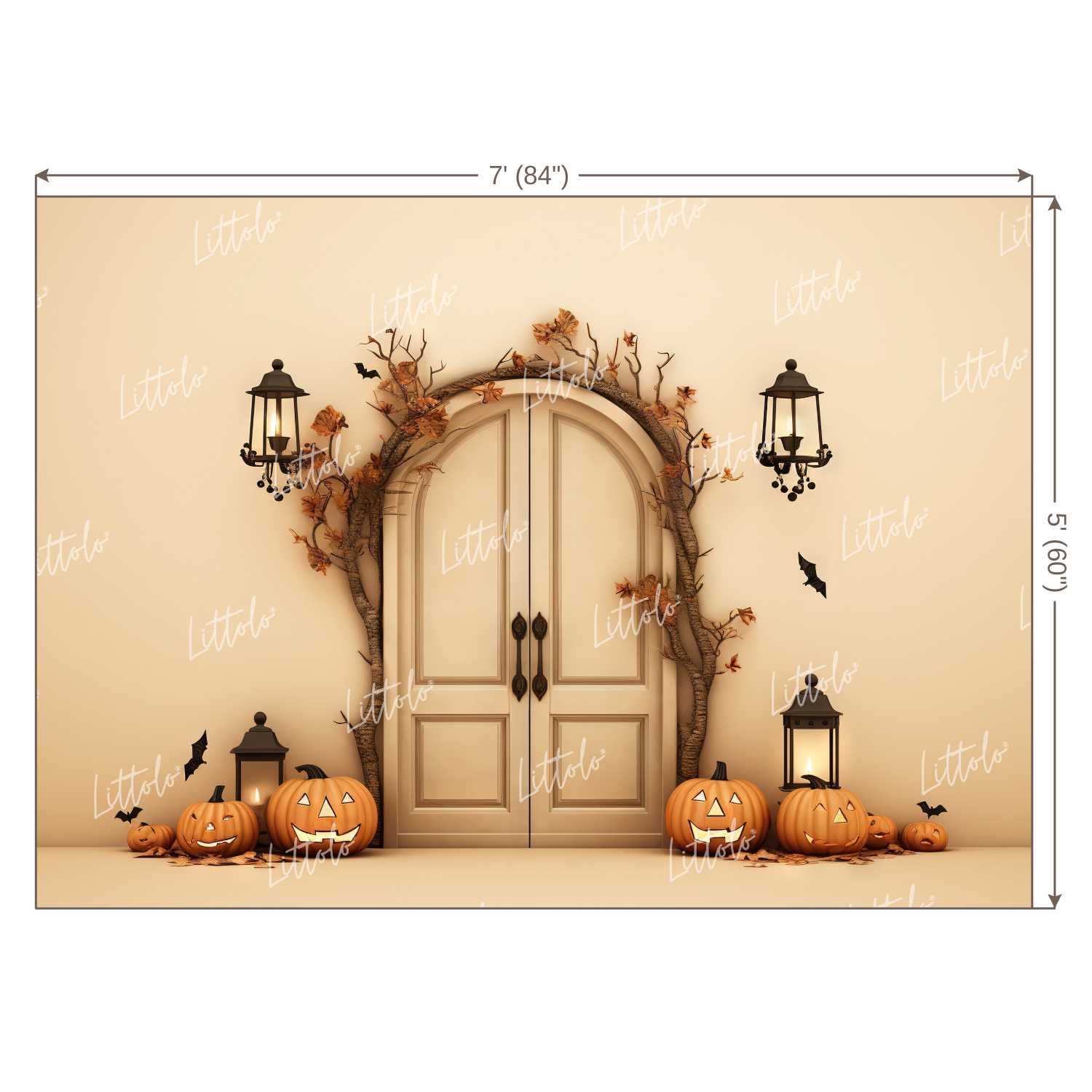 LB1267 Festivals and Seasons Halloween Backdrop