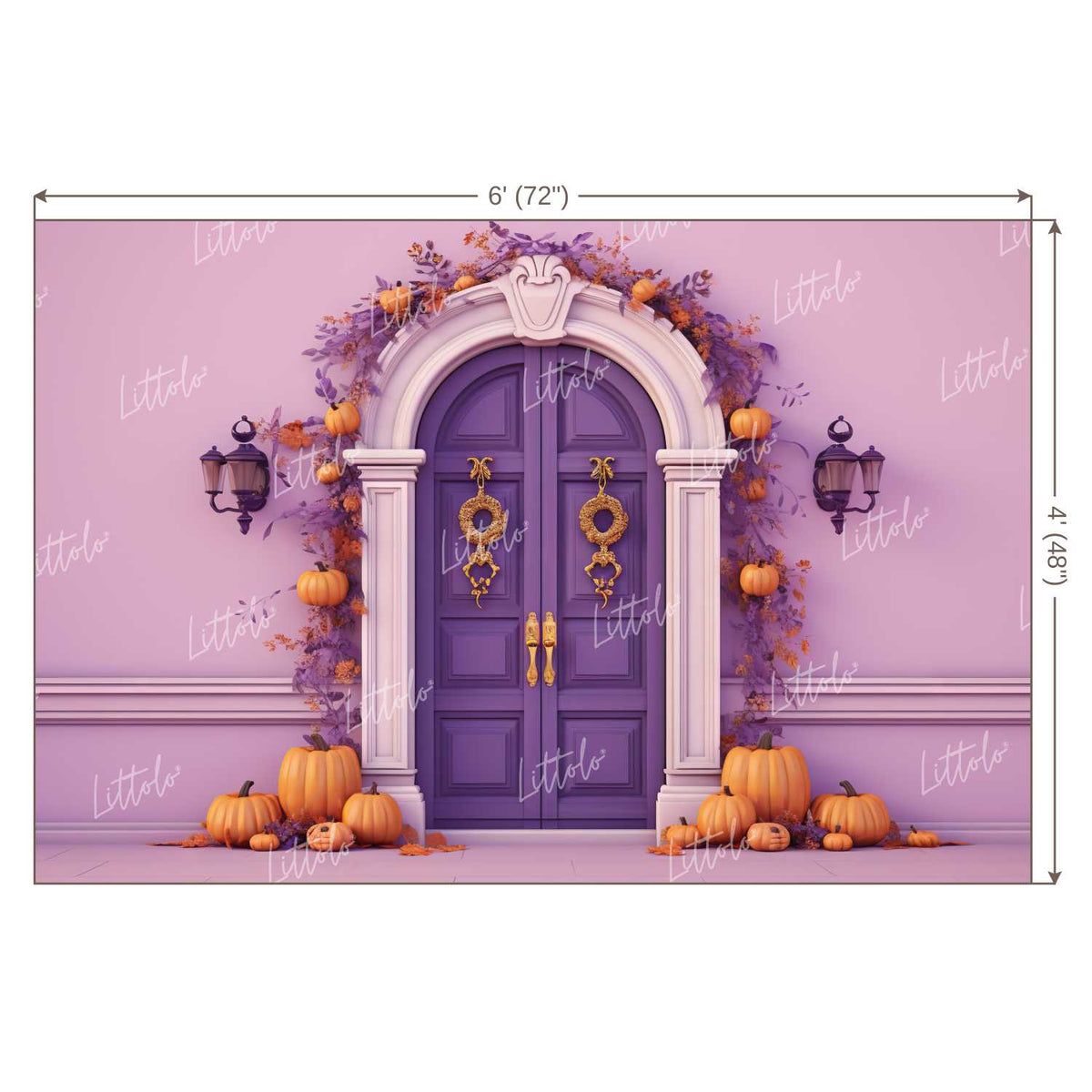 LB1268 Festivals and Seasons Halloween Backdrop