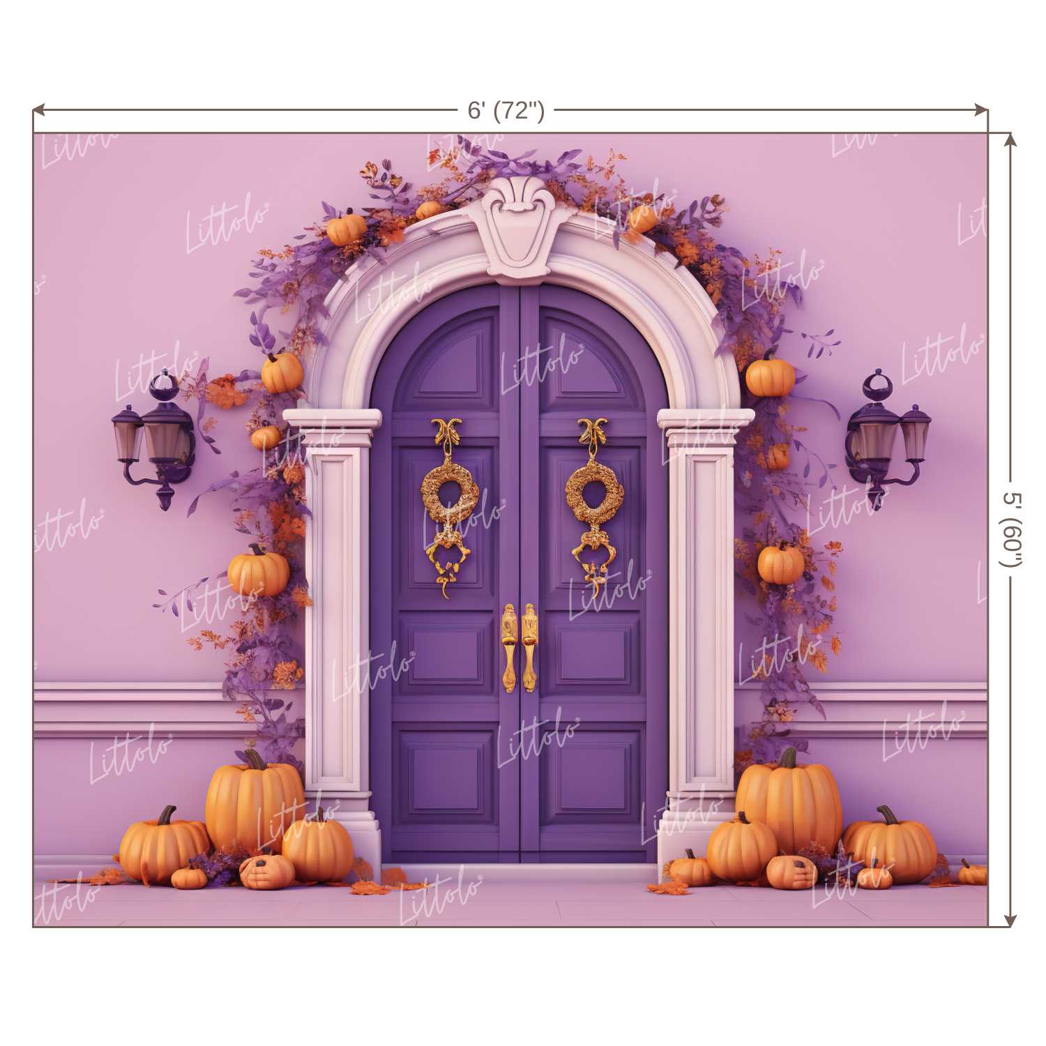 LB1268 Festivals and Seasons Halloween Backdrop