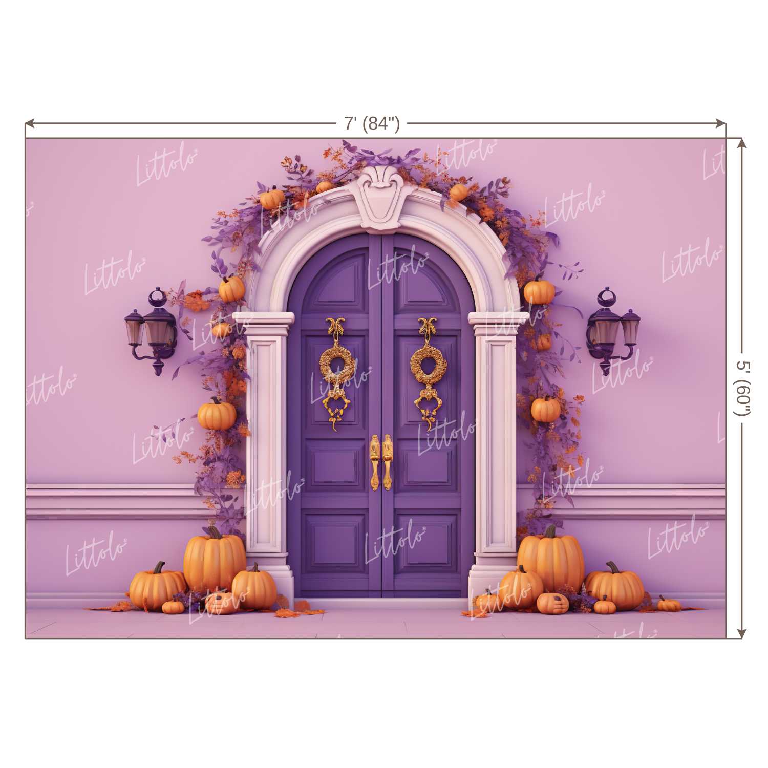 LB1268 Festivals and Seasons Halloween Backdrop