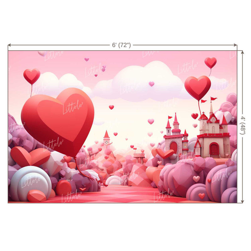 LB1276 Valentine's Day Backdrop