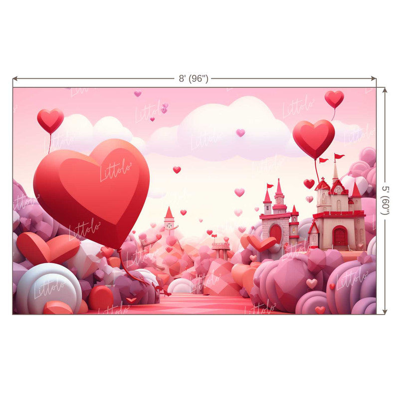 LB1276 Valentine's Day Backdrop