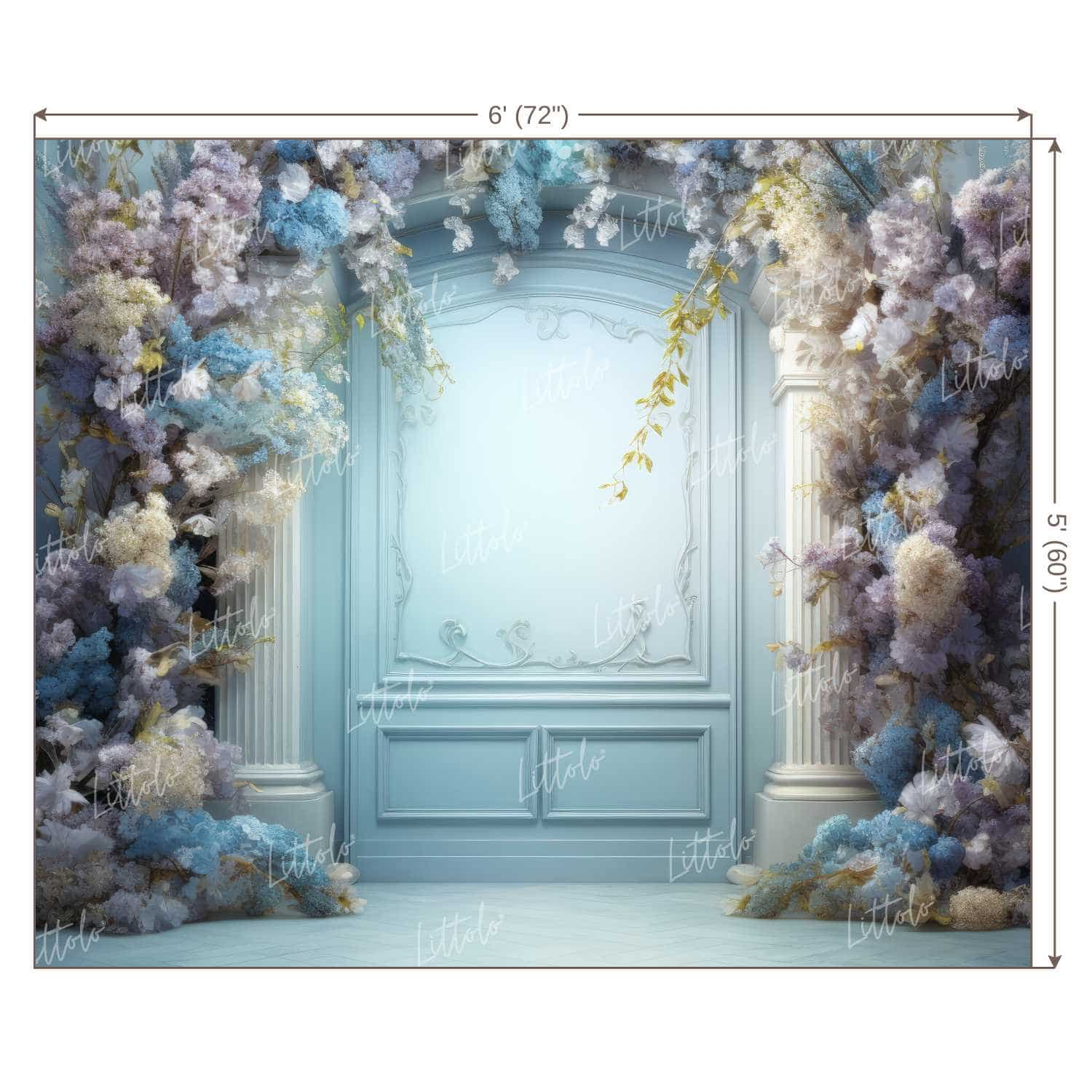 LB1277 Doors and Windows Backdrop