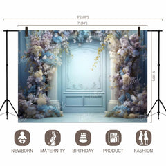 LB1277 Doors and Windows Backdrop