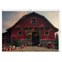 LB1287 Cake Smash and Themed Drops Farm House Backdrop