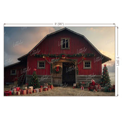 LB1287 Cake Smash and Themed Drops Farm House Backdrop