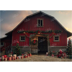 LB1287 Cake Smash and Themed Drops Farm House Backdrop