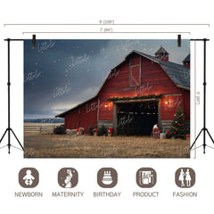 LB1293 Cake Smash and Themed Drops Farm House Backdrop