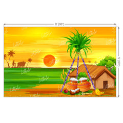 LB1304 Festivals and Seasons Pongal Backdrop