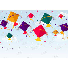 LB1308 Festive and Seasons Kite Festival Backdrop