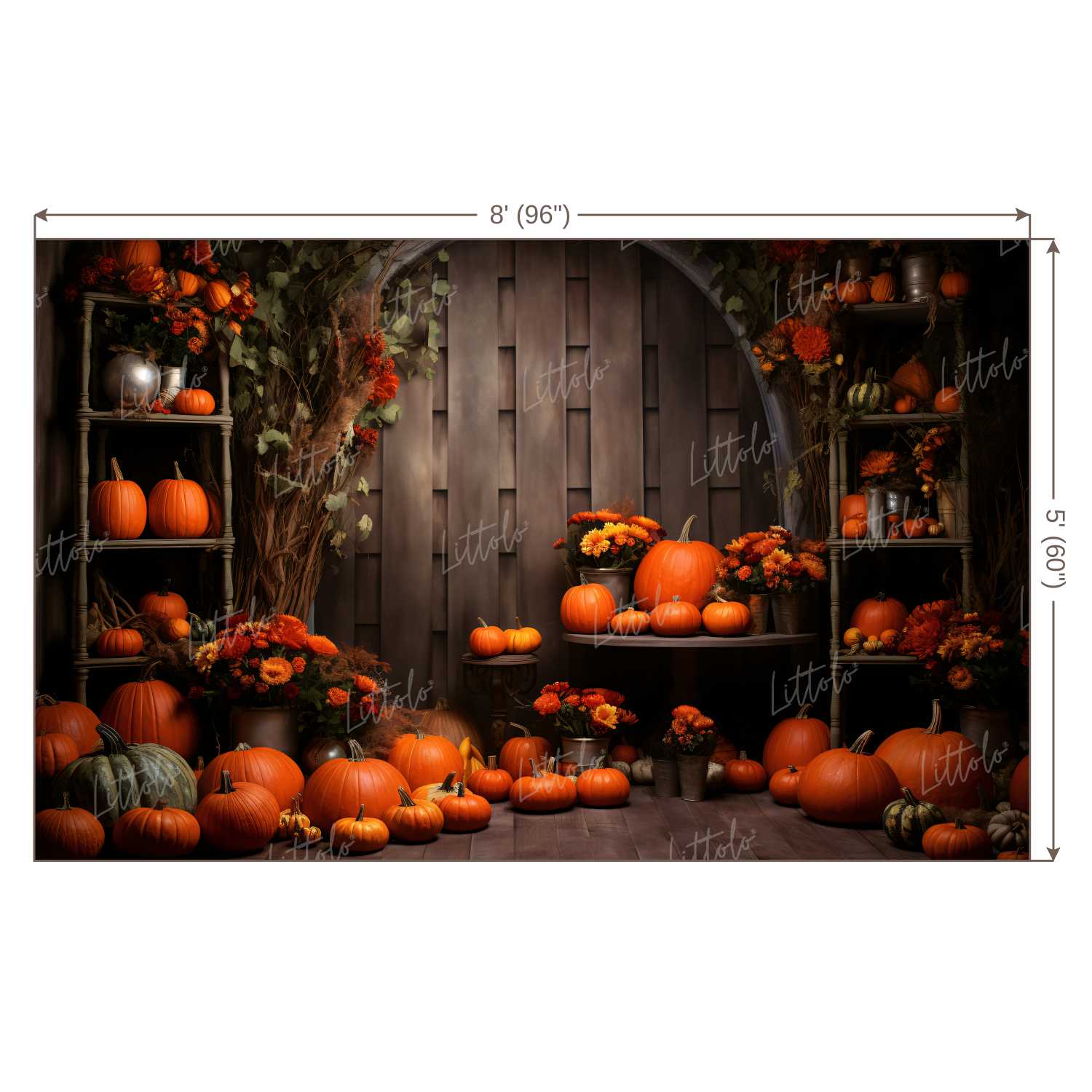 LB1317 Festivals and Seasons Halloween Backdrop