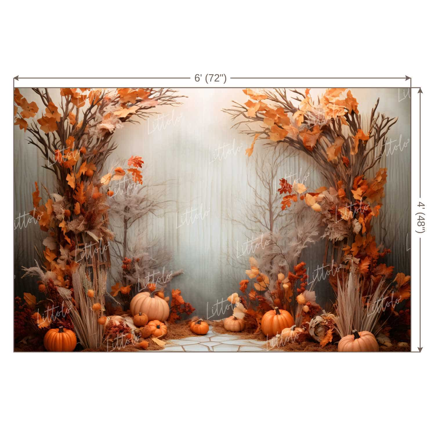 LB1318 Festivals and Seasons Halloween Backdrop