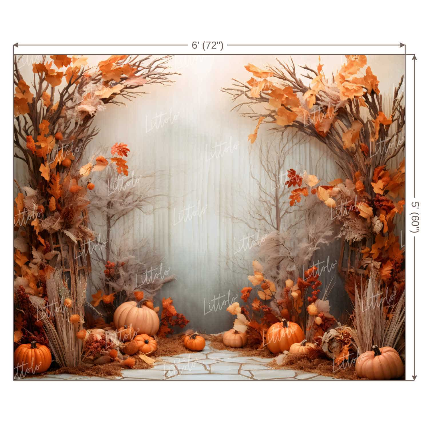 LB1318 Festivals and Seasons Halloween Backdrop