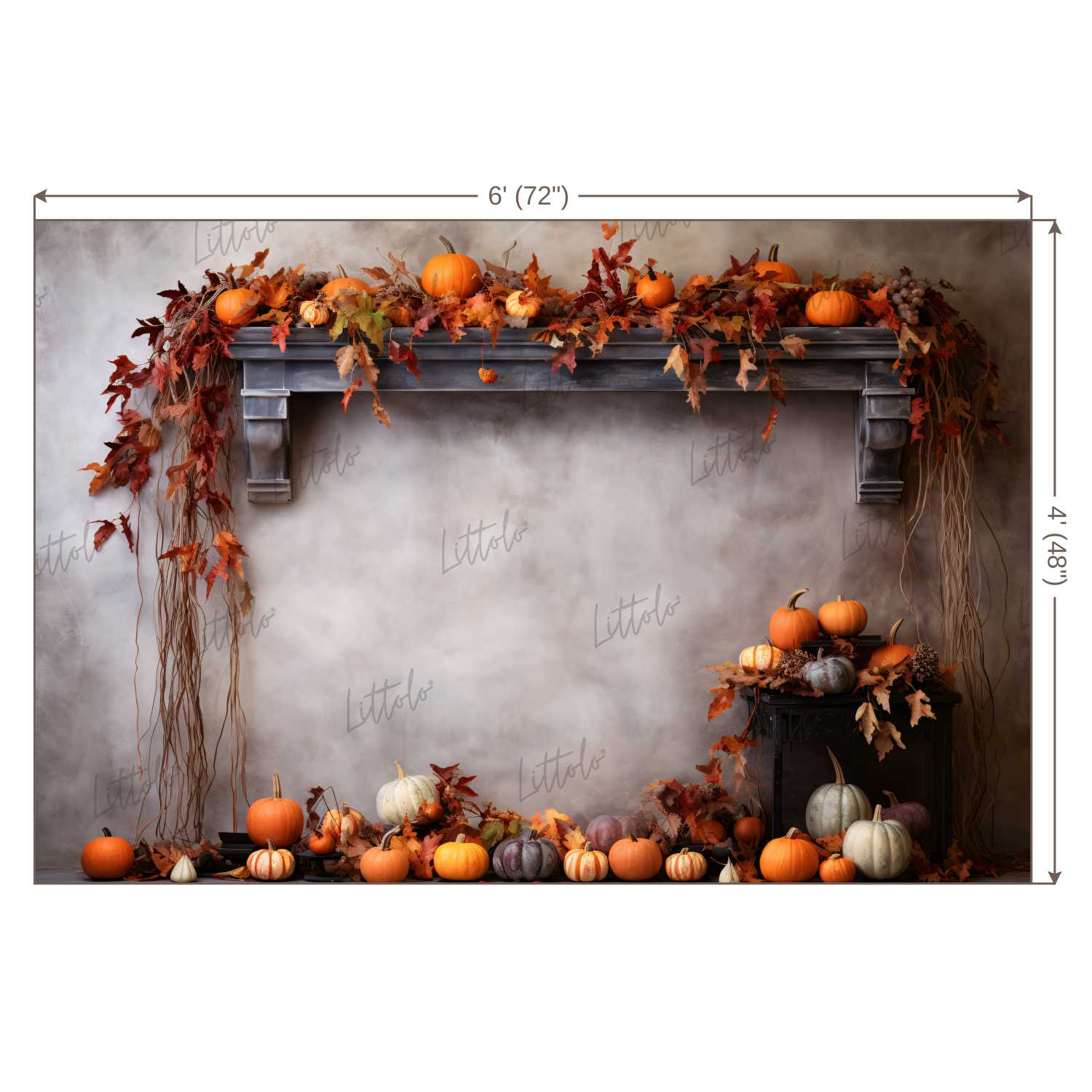 LB1319 Festivals and Seasons Halloween Backdrop