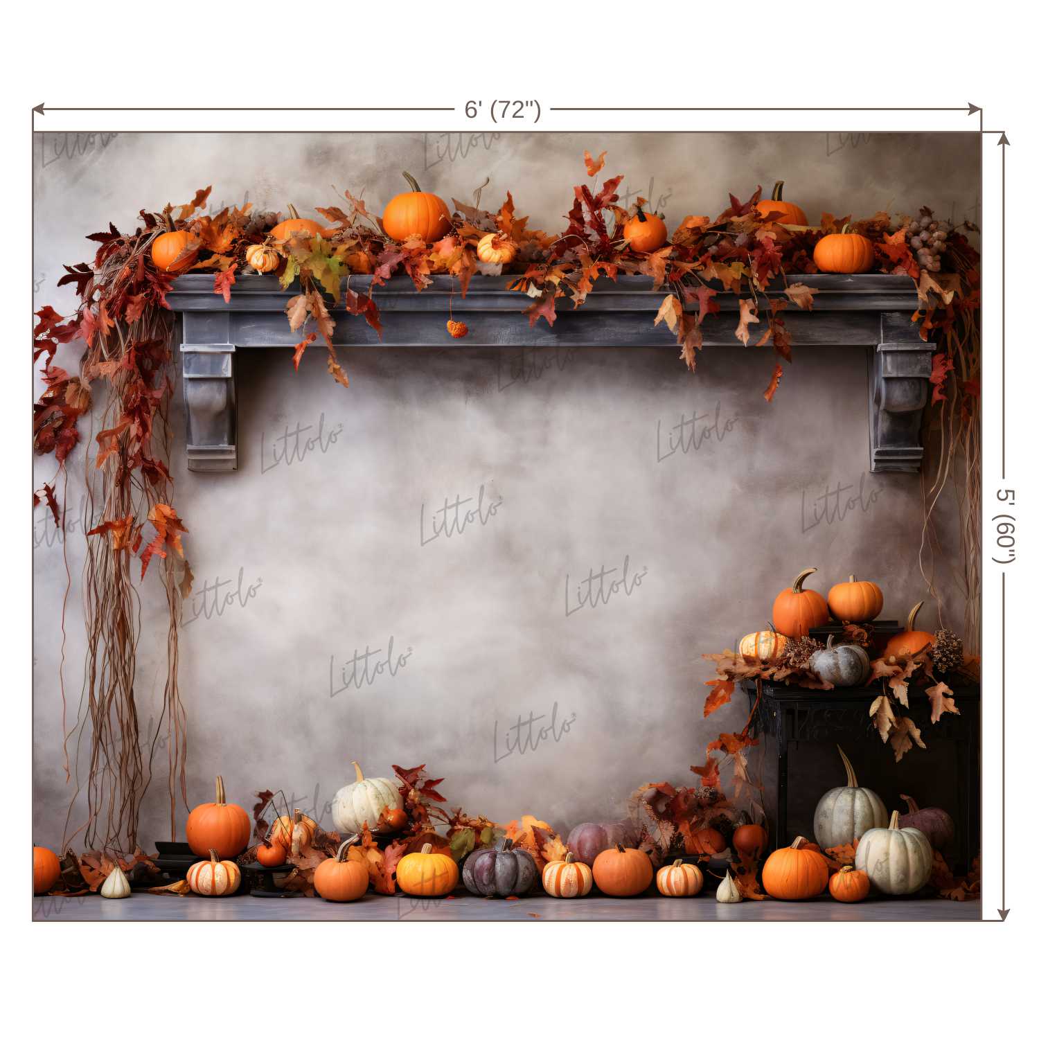 LB1319 Festivals and Seasons Halloween Backdrop