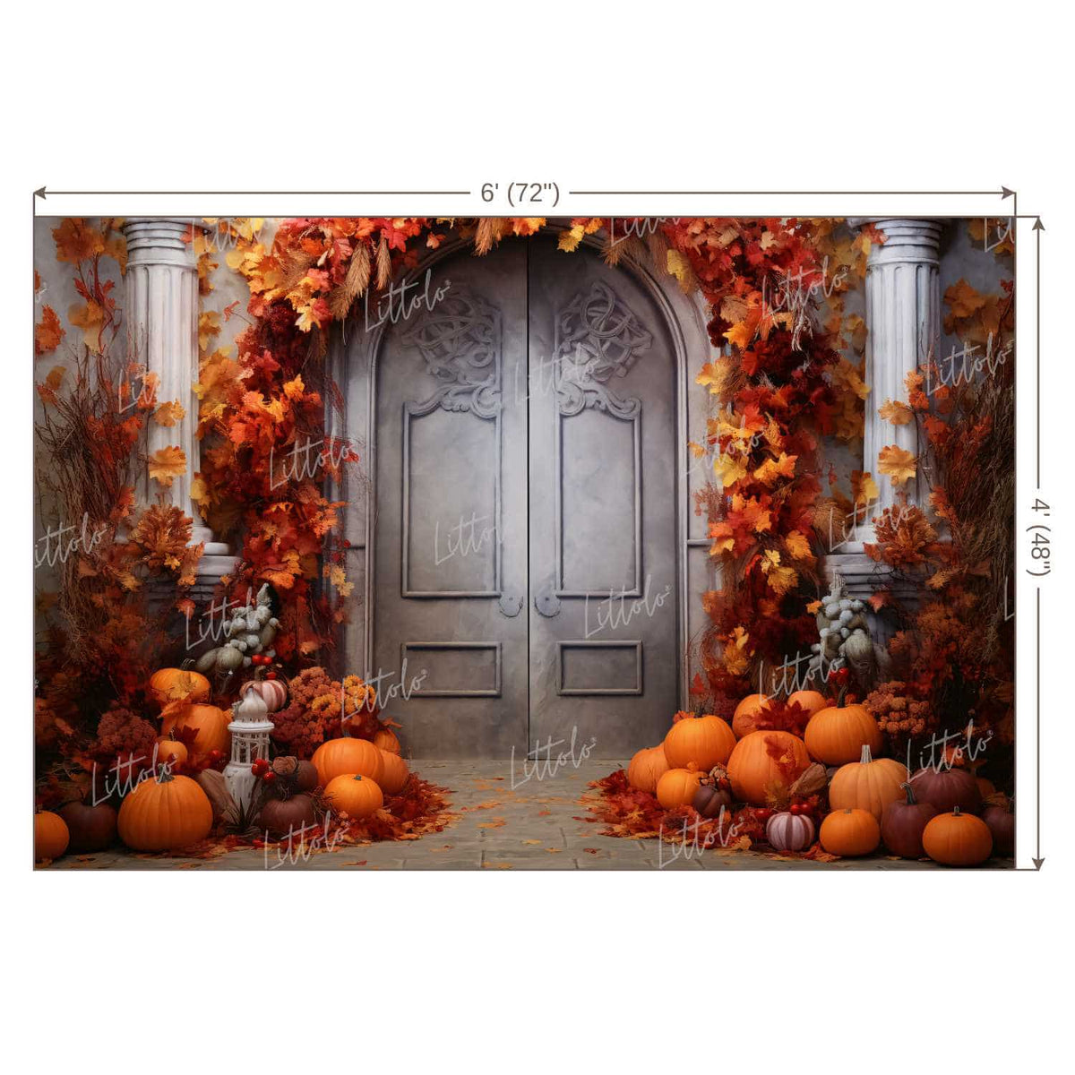 LB1320 Festivals and Seasons Halloween Backdrop