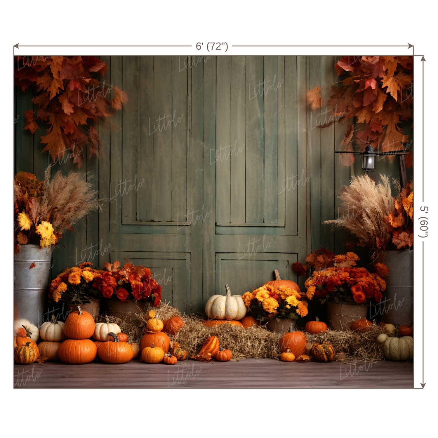 LB1322 Festivals and Seasons Halloween Backdrop