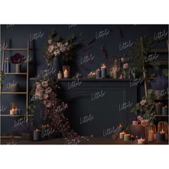 LB1326 Floral and Fine Art Backdrop