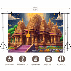 LB1329 Festivals and Seasons Lord Ram Backdrop