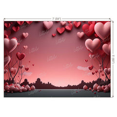 LB1341 Valentine's Day Backdrop