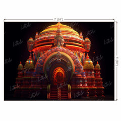 LB1356 Festivals and Seasons Rathyatra Backdrop