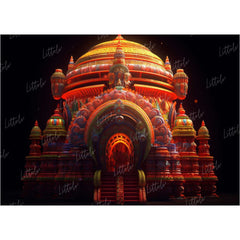 LB1356 Festivals and Seasons Rathyatra Backdrop