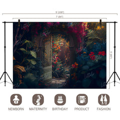 LB1369 Floral and Fine Art Backdrop